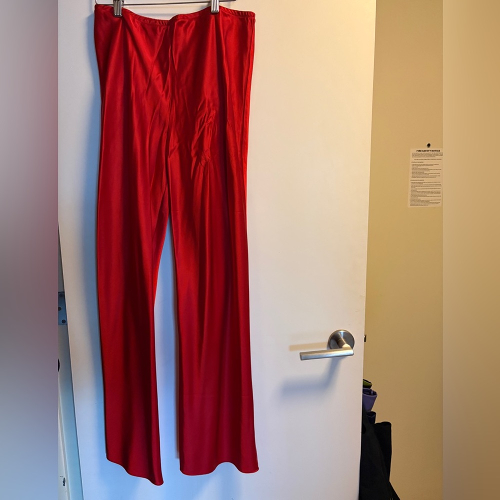 Reformation Red Pants NWT Size Medium